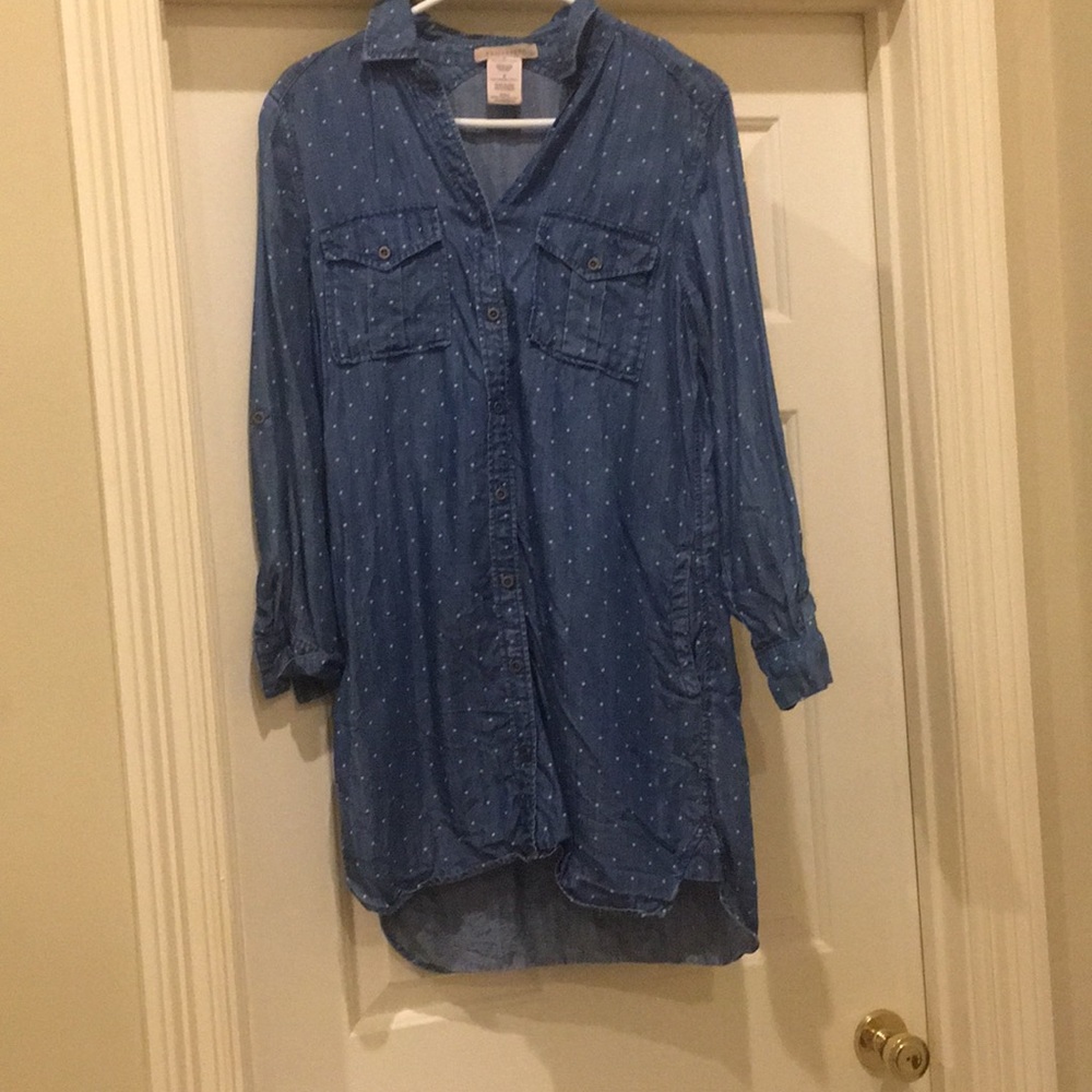 Philosophy chambray/denim dress